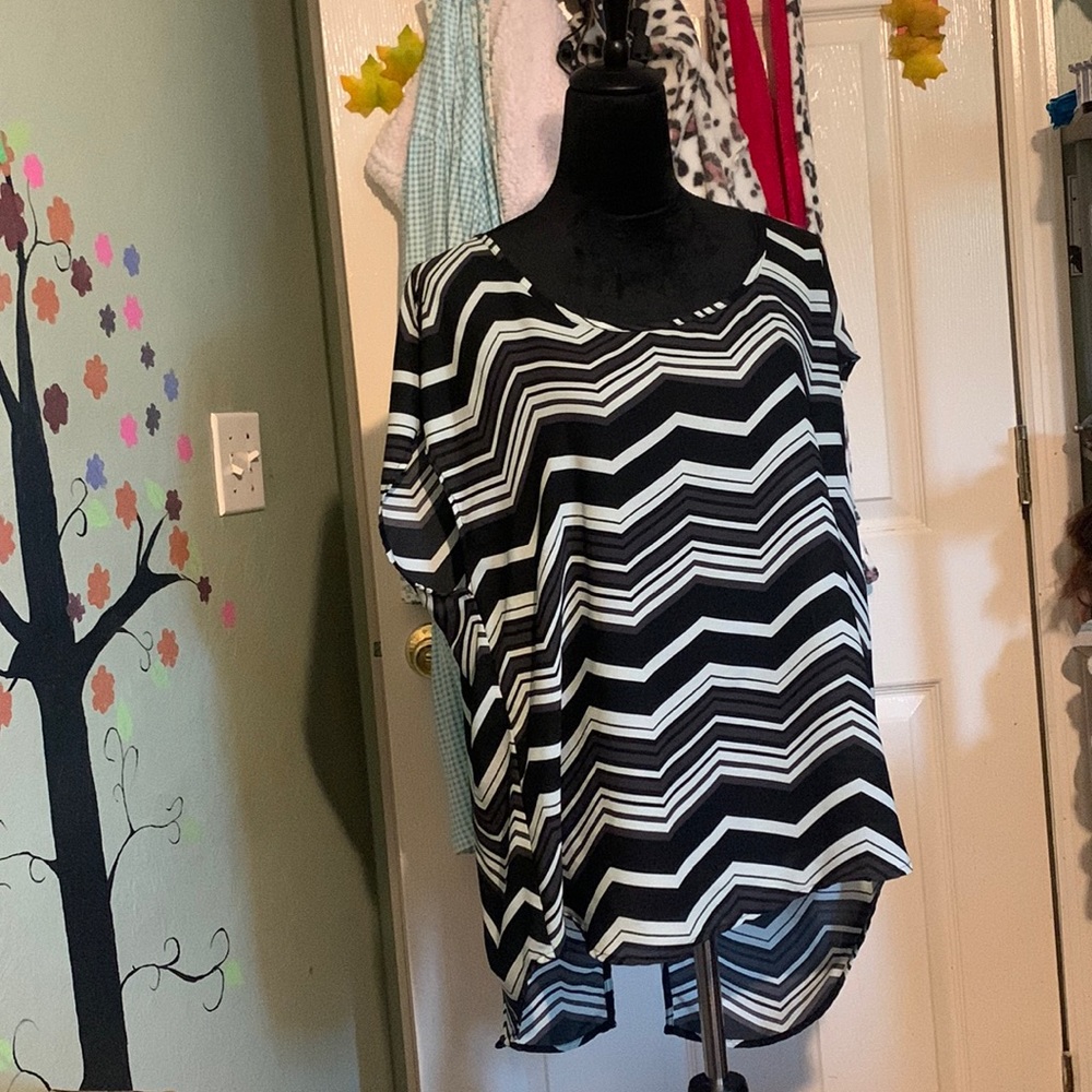 Torrid Chevron Light Top